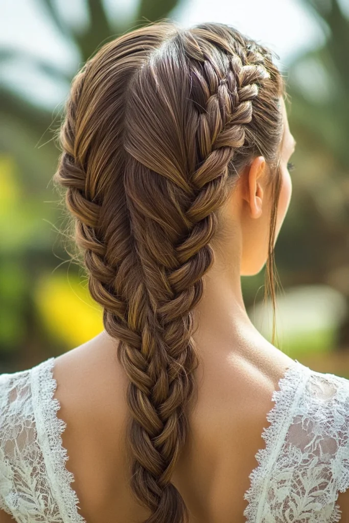 Double French Braids