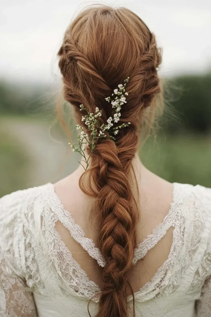 French Braid Ponytail