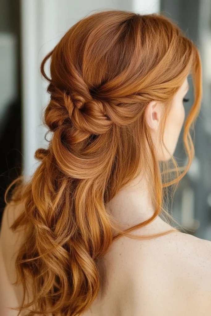 Half-Up Half-Down Twist