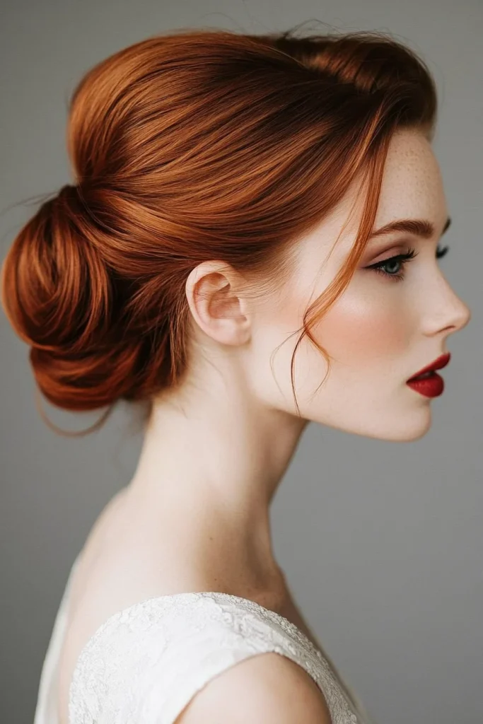 Slicked-Back Bun