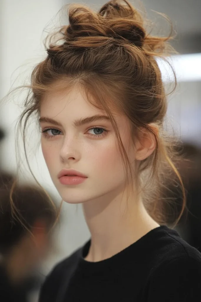 Messy Top Knot