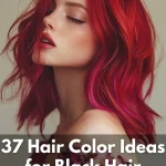black hair color ideas