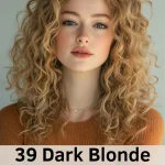 dark blonde hair color