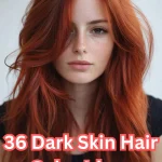 dark skin hair color