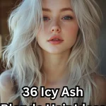 icy ash blonde hair