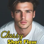 short flow haircut for men