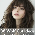 wolf cut hair